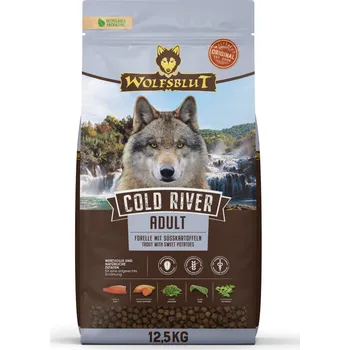 Krmivo pro psa WOLFSBLUT Cold River Trout with sweet potatoes - suché krmivo pro psy - 12,5kg