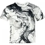 Dětské funkční triko premium ALTISPORT VOJ/ALK071TR01 BÍLOČERNÁ 134