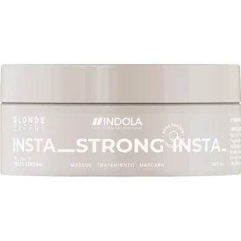 Vlasová regenerace Indola Blonde Expert Insta Strong maska na vlasy, 200 ml