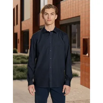 Pánská košile Sinsay - Košile slim fit - námořnická modrá - 085EV-59X - 085EV-59X-XL