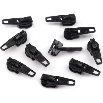 Zip Jezdec ke spirálovým zipům No 3 Varianta: 322 černá, Balení: 20 ks