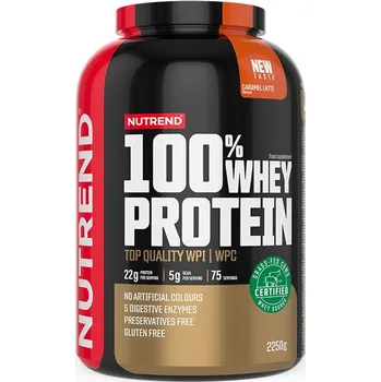 Protein Nutrend 100% Whey Protein 2250g varianta: 100% Whey Protein 2250 g - banán/jahoda