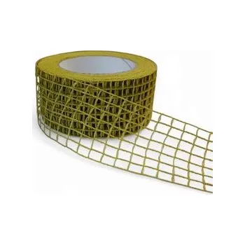 Stuha Jutavá stuha klasik 5 cm zelená