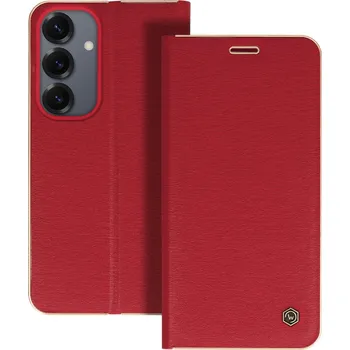 Pouzdro na mobilní telefon Knížkové pouzdro Wonder Frame pro Samsung Galaxy S24 red
