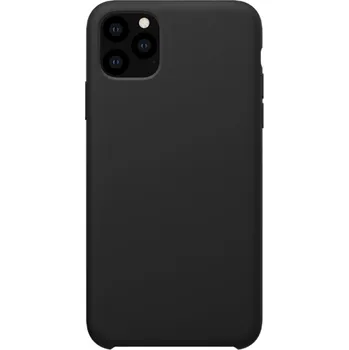 Nillkin Pogumovaný Liquid Kryt na iPhone 11 Pro Max - Černá