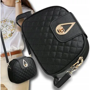 Kabelka EdiBazzar kabelka eko kůže černá