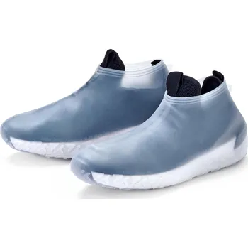 Cyklistické oblečení 683127 - Tchibo - Nepromokavé návleky na obuv - vel. L - barva: bílá