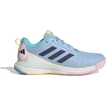 Dámské tenisky Dámské Sálové boty ADIDAS NOVAFLIGHT 2 W JQ3601 – Modrá 39 1/3