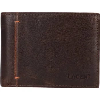 Peněženka pánská peněženka kožená 12519 hnědá - coffee
