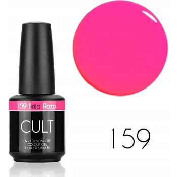 Lak na nehty CULT Colour Gel / Hybridní lak 15 ml UV/LED Brila Rozo 159