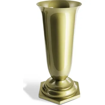 Plastová váza zlatá 150 mm