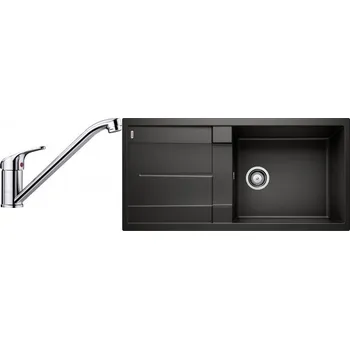 Granitový dřez Set RS Blanco Metra XL 6 S + Blanco Daras (bílá + chrom)