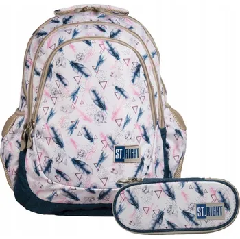 Sportovní batoh 4- Batoh batoh BOHO FEATHERS + PENÁL ST.RIGHT