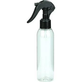 Láhev Láhev AIDA čirá s černým mini rozprašovačem 150ml