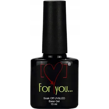 Přípravek na nehty FOR YOU Base Gel / Hybridní báze 15 ml UV/LED