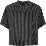 Dámská košile URBAN CLASSICS TB4365 BLACK/WHITE XS