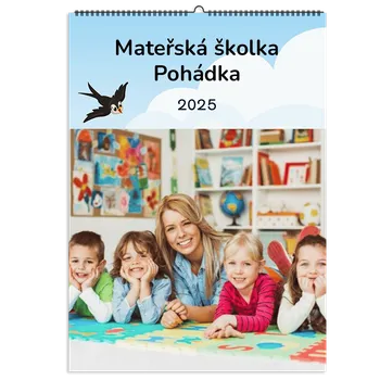 Fotokalendář Kalendář z vlastních fotek levně ve formátu A3 na výšku, Kvalitní tisk, Expresní výroba. Motiv Zvířátka