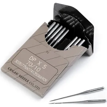 Strojové jehly do průmyslových strojů 70; 80; 90; 100; 130 Organ