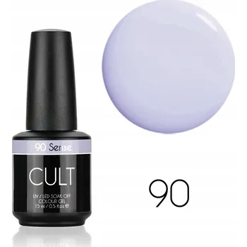 Lak na nehty CULT Colour Gel / Hybridní lak 15 ml UV/LED Sense 90
