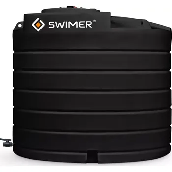 nádrž Nádrž na dešťovou vodu 5000 litrů SWIMER RAIN WATER, černá