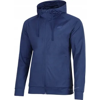 Pánská mikina 4F PÁNSKÁ SPORTOVNÍ MIKINA S KAPUCÍ ROZEPÍNACÍ TERMOAKTIVNÍ / vel XL