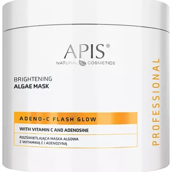 Pleťová maska Apis - Adeno C Flash Glow - Rozjasňující alginátová maska s vitamínem C a adenosinem - 200 g