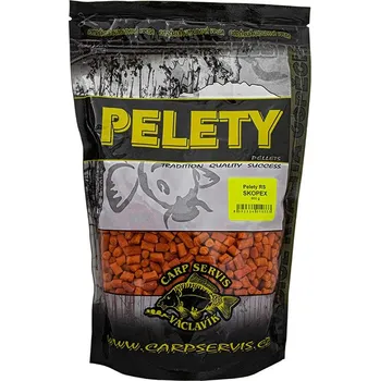 Václavík pelety RS 6mm 800g Příchutě: Scopex