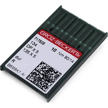 Strojové jehly do průmyslových strojů Groz - Beckert 70; 80; 90; 100