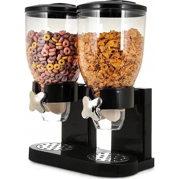 Dávkovač mýdla Dávkovač cereálií Mikamax černý