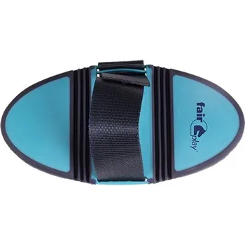 Pro koně Fair Play Ohebný kartáč Barva: Modrá