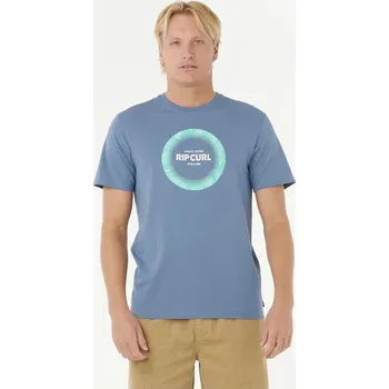 Pánské oblečení Tričko Rip Curl FILTER TEE Bluefin velikost M