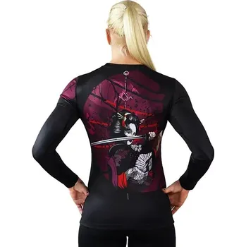 Vodní sport Dámský rashguard Ground Game TSURU - dlouhé rukávy Velikost: XS