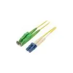 DIGITUS Světlovodný patch cord OS2 LC/UPC,LSH/APC 3m LSZH žlutá
