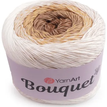 Příze Bavlněná pletací příze Bouquet 250 g