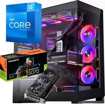 Stolní počítač Počítač Herní i5-12400F 4,4GHz | RTX 5070 12GB | 32GB RAM/2TB SSD Win11 Pro