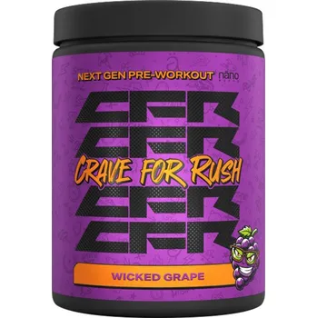 Anabolizér Nanosupps Crave For Rush (400 g, Wicked Grape)