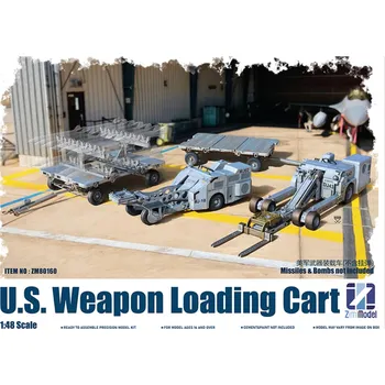 Plastikový model Zimi Model 1/48 U.S.Weapon loading Gart