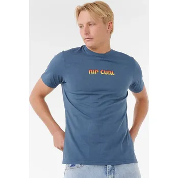 Pánská móda Tričko Rip Curl BIG MUMMA ICON TEE Light Navy velikost L