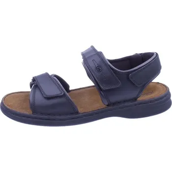 Pánské sandále Pánské letní kožené sandály Josef Seibel černé Velikost: 42