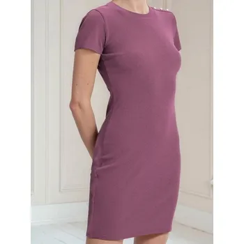 Dámské šaty Sinsay - Mini šaty s ozdobnými knoflíky - růžová - 578FI-39X - 578FI-39X-XL