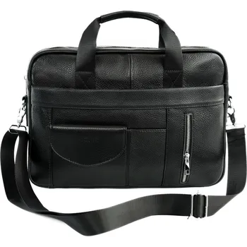 Pánská aktovka Pánská kožená taška na notebook Solier SL49 Brann