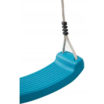 Dětská houpačka PLASTOVÁ HOUPAČKA Sedátko ploché - SILNÁ - odolná - MODRÁ