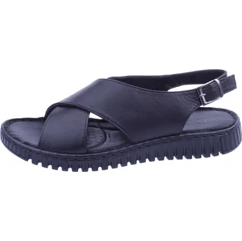 Dámské sandále LaPinta Boty La Pinta 505 černé dámské letní kožené sandály Velikost: 41