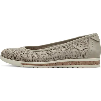 Dámské baleríny JANA SHOES NĚMECKO Boty Jana 178 béžové dámské baleríny Velikost: 39