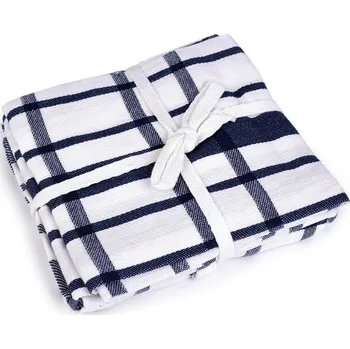 Utěrka Bavlněná utěrka káro 50x70 cm egyptská bavlna