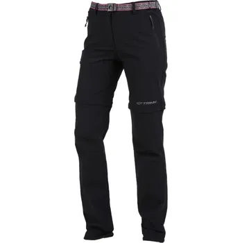 Dámské kalhoty Dámské outdoorové kalhoty Trimm Timera 2 v 1 Grafit Black 25/26