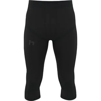 Pánské funkční legíny Hannah THERMO ACTIVE P 3/4 xl-xxl Černá, Tmavě šedá