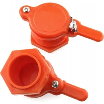 Nádoba na med PLASTOVÝ VENTIL 6/4 pro nádoby na med nádoba čeřící a stáčecí