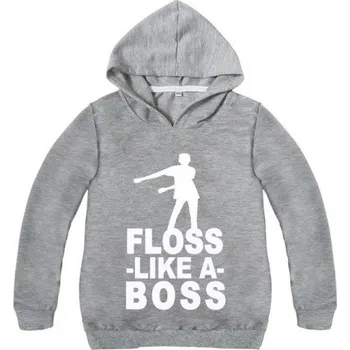 Dívčí mikina Dětská mikina L521 šedá 5 B