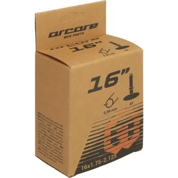 Duše na kolo Cyklistická duše Arcore 16AV 1,75-2,125 UNI Černá